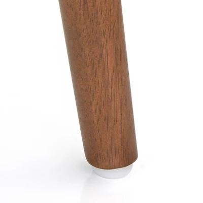 Set Of 2 24" Newington Counter Height Barstools Walnut - Lifestorey 5 Set Of 2 24" Newington Counter Height Barstools Walnut - Lifestorey - Image 5