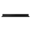 36" Mezzo Modern Metal Ledge Shelf Black - Kate & Laurel All Things Decor