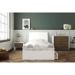 1 Drawer Nightstand - Nexera -Online Furniture Store GUEST cdfa6b0f 140c 49b4 a206 7d3704b5093d