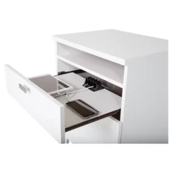Reevo Nightstand With Drawers And Cord Catcher Pure White - South Shore 7 Reevo Nightstand With Drawers And Cord Catcher Pure White - South Shore -Online Furniture Store GUEST cf72c0f2 e561 4e50 a77b bcc5fe0c0435