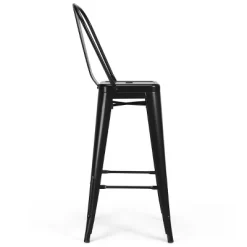 Tangkula Set Of 4 Bar Stools 30" Height Stackable Patio Dining Chairs 7 Tangkula Set Of 4 Bar Stools 30" Height Stackable Patio Dining Chairs -Online Furniture Store GUEST cfff388d 5dd6 4980 b6fd 31cd588ccdf7