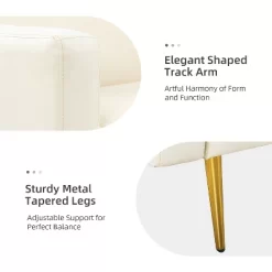 Lanna 76"Wide Vegan Leather Modern Style Convertible Futon Sofa Bed For Living Room Guest Bedroom | ARTFUL LIVING DESIGN 17 Lanna 76"Wide Vegan Leather Modern Style Convertible Futon Sofa Bed For Living Room Guest Bedroom | ARTFUL LIVING DESIGN -Online Furniture Store GUEST d1a66786 d6af 4cdc 8707 0711c8993daf