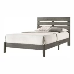Derries Slatted Platform Bed Gray - HOMES: Inside + Out -Online Furniture Store GUEST d26b43a8 fcb0 435b 9543 752158dbb51b