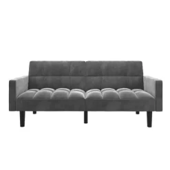 Holly Convertible Sofa Sleeper Futon With Arms - Room & Joy -Online Furniture Store GUEST d30e3831 6425 44bf b26d 00b747811a1e