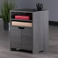Nova Open Shelf Storage Cabinet - Winsome -Online Furniture Store GUEST d35e188c 5dbe 4b74 b050 5c0abc936523