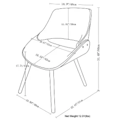 Malone Bentwood Dining Chair - WyndenHall -Online Furniture Store GUEST d41d2d71 a246 4f79 b52b 6d3fa19898a3