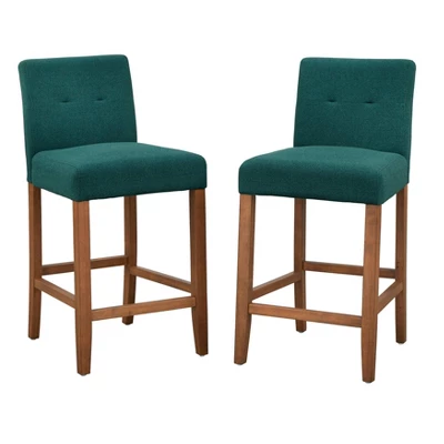 24" Set Of 2 Crawford Counter Height Barstools - Buylateral 5 24" Set Of 2 Crawford Counter Height Barstools - Buylateral - Image 5