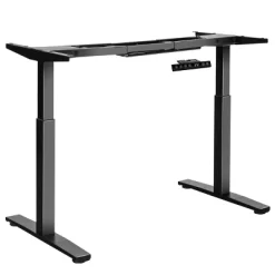 Costway Electric Stand Up Desk Frame Dual Motor Height Adjustable Stand WhiteBlack -Online Furniture Store GUEST d9d56bbb a4f9 4501 a545 8d7afe922b48