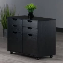 Halifax 2 Sections Mobile Storage Cabinet - Winsome -Online Furniture Store GUEST da30bf80 ae52 4d2b 82e1 142a6f57e40e