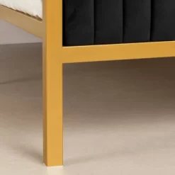 Queen Flam Upholstered Metal Bed - South Shore 19 Queen Flam Upholstered Metal Bed - South Shore -Online Furniture Store GUEST db2424fb 9b1d 4c93 89a9 316e91be43fc