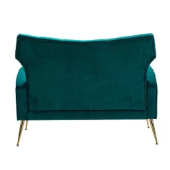 Brion 48" Contemporary Wingback Design Loveseat | KARAT HOME -Online Furniture Store GUEST db3d1590 b124 4824 8a79 fc89224285a7