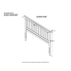 Queen Mission Headboard - AFI -Online Furniture Store GUEST dd714853 f41d 40d3 af4c e45a1709d3a1