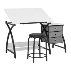 Comet Plus Drawing Table And Stool Set - Studio Designs -Online Furniture Store GUEST de77e708 2f29 4798 ae3f 09286728c595