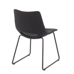 Set Of 2 Robbi Steel/Faux Leather Dining Chairs - LumiSource -Online Furniture Store GUEST e2f28a65 da73 4cc1 a67e 3827f24b5b63