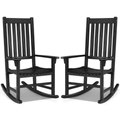 Costway 2PCS Wood Rocking Chair Porch Rocker High Back Garden Seat Indoor Outdoor 21 Costway 2PCS Wood Rocking Chair Porch Rocker High Back Garden Seat Indoor Outdoor -Online Furniture Store GUEST e458c96e e85b 4d36 bc7b b27e26e04ac2