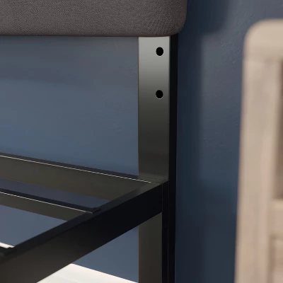 Flash Furniture Paxton Channel Stitched Upholstered Headboard, Adjustable Height From 44.5" To 57.25" 5 Flash Furniture Paxton Channel Stitched Upholstered Headboard, Adjustable Height From 44.5" To 57.25" - Image 5