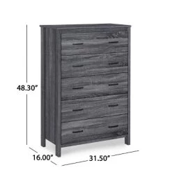 Olimont Contemporary 5 Drawer Chest - Christopher Knight Home 21 Olimont Contemporary 5 Drawer Chest - Christopher Knight Home -Online Furniture Store GUEST e54dbaec de24 43c9 bf44 493c62d569bf