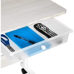 J&V TEXTILES Adjustable Overbed Bedside Table With Wheels (Hospital And Home Medical Use) -Online Furniture Store GUEST e64b49e9 af8e 4f25 bc28 5c0c1b7fa4ae