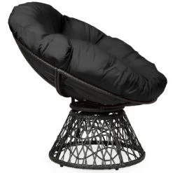 Costway Rattan Papasan Chair Ergonomic Chair 360-degree Swivel Soft Cushion Garden Red BlackGreen 20 Costway Rattan Papasan Chair Ergonomic Chair 360-degree Swivel Soft Cushion Garden Red BlackGreen -Online Furniture Store GUEST e8feaa2c 04bd 405e a08d 2d406f64f872