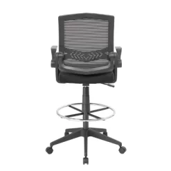 Drafting Stool With Flip Arms Mesh Black - Boss Office Products 7 Drafting Stool With Flip Arms Mesh Black - Boss Office Products -Online Furniture Store GUEST e90016d3 94ea 4961 ad5f 16ecee20799d