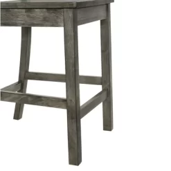 2pc Grayson Counter Height Barstool And Side Chair Set With Wooden Seats Gray - Picket House Furnishings 19 2pc Grayson Counter Height Barstool And Side Chair Set With Wooden Seats Gray - Picket House Furnishings -Online Furniture Store GUEST e96132a0 2342 4ba5 a60e 4f3204b59f43