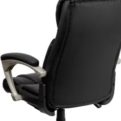 Emma And Oliver High Back Folding Black LeatherSoft Executive Swivel Office Chair With Arms -Online Furniture Store GUEST ee6feb5a 1ff0 461c b54d c083d2a392cb