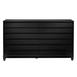 Ilya Solid Wood Modern Panel Front 6 Drawer Dresser - Saracina Home -Online Furniture Store GUEST ef41feaf 4e19 4fb5 8811 632636980ad5