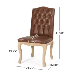 2pk Shylo Contemporary Faux Leather Dining Chairs - Christopher Knight Home 19 2pk Shylo Contemporary Faux Leather Dining Chairs - Christopher Knight Home -Online Furniture Store GUEST ef4e4442 f5fc 4e7a a6c0 64a213ffc510