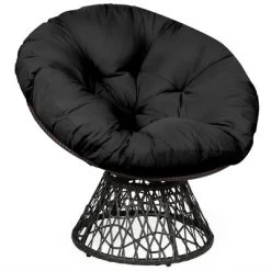 Costway Rattan Papasan Chair Ergonomic Chair 360-degree Swivel Soft Cushion Garden Red BlackGreen 21 Costway Rattan Papasan Chair Ergonomic Chair 360-degree Swivel Soft Cushion Garden Red BlackGreen -Online Furniture Store GUEST f11f5b8f 4682 43f1 a873 f0b760df9772