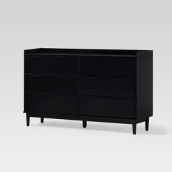 Mid-Century Modern Solid Wood 6 Drawer Double Dresser - Saracina Home 26 Mid-Century Modern Solid Wood 6 Drawer Double Dresser - Saracina Home -Online Furniture Store GUEST f28737c7 21cc 4ac1 a20c e0fb2c873759