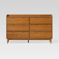 Mid-Century Modern Solid Wood 6 Drawer Double Dresser - Saracina Home 37 Mid-Century Modern Solid Wood 6 Drawer Double Dresser - Saracina Home -Online Furniture Store GUEST f40a606f 0c8e 43a8 b20e 6173eadd8c07