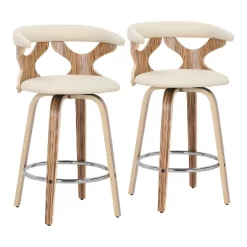 Set Of 2 Gardenia Upholstered Counter Height Barstools - Lumisource 30 Set Of 2 Gardenia Upholstered Counter Height Barstools - Lumisource -Online Furniture Store GUEST f48033ff 774a 4a3d 9b72 62fbab9eea0f