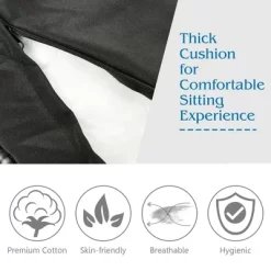 Costway Rattan Papasan Chair Ergonomic Chair 360-degree Swivel Soft Cushion Garden Red BlackGreen 18 Costway Rattan Papasan Chair Ergonomic Chair 360-degree Swivel Soft Cushion Garden Red BlackGreen -Online Furniture Store GUEST f48d6f1a 9e76 4d66 b773 5b8e942cc83b