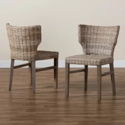 2pc Enver Rattan And Wood Dining Chair Set Natural/Brown - Bali & Pari 13 2pc Enver Rattan And Wood Dining Chair Set Natural/Brown - Bali & Pari -Online Furniture Store GUEST f4fdd20d eb99 421e ba5c 31d7d7abcb17