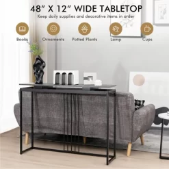 Costway Console Entrance Couch Table Narrow Faux Marble Top For Living Room, Hallway 16 Costway Console Entrance Couch Table Narrow Faux Marble Top For Living Room, Hallway -Online Furniture Store GUEST f6fd0f8c 9b55 4ebc b623 2f16da702156