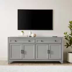 Tara Sideboard Distressed Gray - Crosley -Online Furniture Store GUEST f723def9 573c 4c23 af71 64bd73e987cd