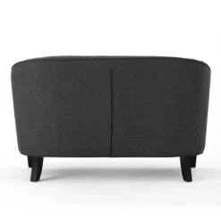 Justine Loveseat Dark Gray - Christopher Knight Home -Online Furniture Store GUEST fa07c13e a209 47f8 bed0 f8909f670459