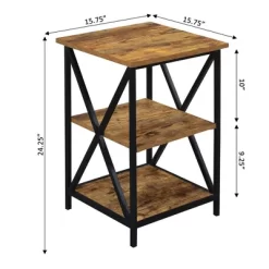 Tucson End Table With Shelves - Breighton Home -Online Furniture Store GUEST fa0a014a da84 4df8 baaa 811eba7efc60
