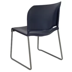Flash Furniture HERCULES Series 880 Lb. Capacity Navy Full Back Contoured Stack Chair With Gray Powder Coated Sled Base 20 Flash Furniture HERCULES Series 880 Lb. Capacity Navy Full Back Contoured Stack Chair With Gray Powder Coated Sled Base -Online Furniture Store GUEST fa776550 c4a5 4be3 adbe f6178c2243ad