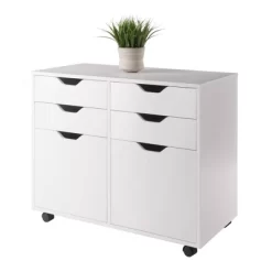 Halifax 2 Sections Mobile Storage Cabinet - Winsome -Online Furniture Store GUEST fb83a1f5 9a7f 4dbf b3ea 900e6a1f7cbb