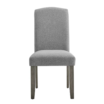 19" Set Of 2 Emily Side Chairs White/Gray - Steve Silver 1 19" Set Of 2 Emily Side Chairs White/Gray - Steve Silver