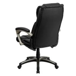 Emma And Oliver High Back Folding Black LeatherSoft Executive Swivel Office Chair With Arms -Online Furniture Store GUEST fbdcc81e a6a0 40c4 a999 311556cb878a