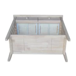 Stacy Mission Server - Unfinished - International Concepts -Online Furniture Store GUEST fc510715 cfd6 4da4 80ee 7d6eb46dc711