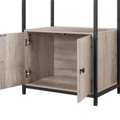 Yaheetech 59" Kitchen Storage Rack With Cabinet And Shelves -Online Furniture Store GUEST fcb7cefb f17a 4ed6 a5c6 77959810c1d8