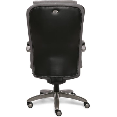 Big & Tall Smart Layers Premium Ultra Executive Chair Bliss Black Bonded Leather - Serta 7 Big & Tall Smart Layers Premium Ultra Executive Chair Bliss Black Bonded Leather - Serta - Image 7