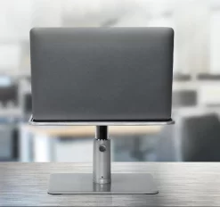 Mount-It! Adjustable Height Laptop Stand For MacBook Pro | Wide Platform Laptop & Monitor Desk Riser | For 11-15 In. Laptops | 24-32 In. Monitor Riser -Online Furniture Store GUEST fcfc08d4 5858 4904 856a c550e8240112