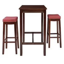 3pc Claridge Bar Height Dining Set - Linon -Online Furniture Store GUEST fd00c6ef c0b3 4cfa ac45 edb04368fd4c
