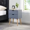 （Set Of 2）Organnice End Side Table Nightstand