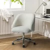 Joah Mid Century Modern Ergonomic Swivel Office Chair Task Chair For Living Room And Office Room | ARTFUL LIVING DESIGN