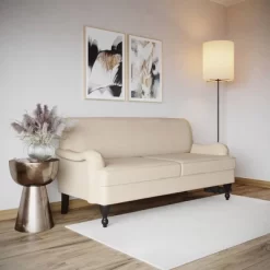 Lyle Stationary Sofa Beige - Lifestyle Solutions